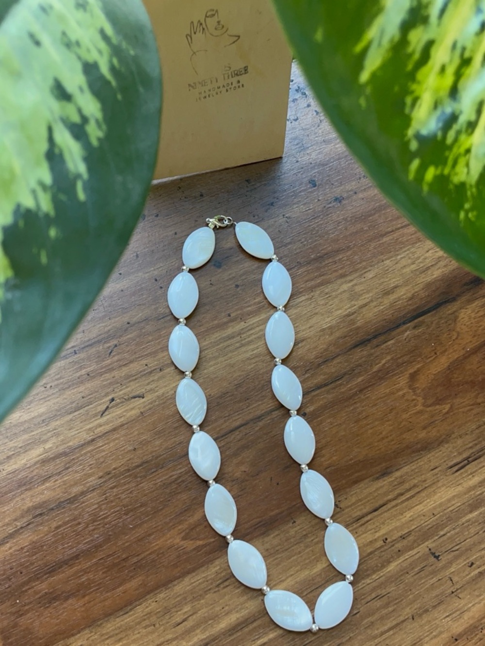 SHELL NECKLACE (silver)